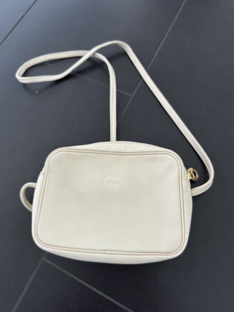 Longchamp Borse da donna: Longchamp Handtasche Leder beige creme – Usato da Basel venduto da kitu