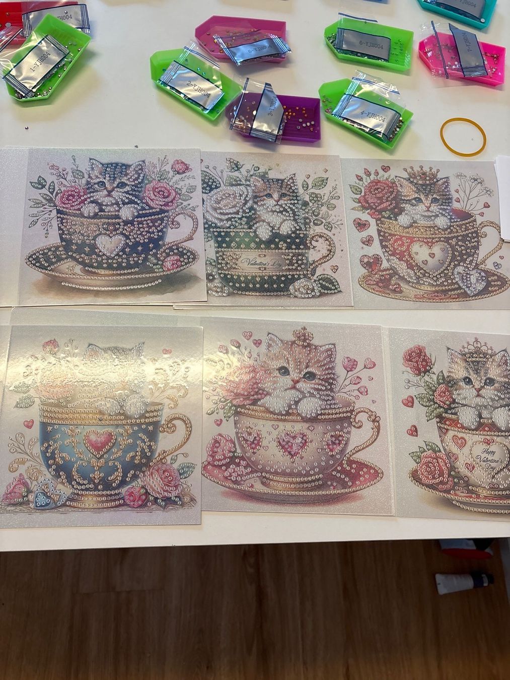 Kit bricolage: Diamond Paiting Karten valentine – Nuovo (secondo la descrizione) da Amriswil venduto da SCHLOSSGEISTLI