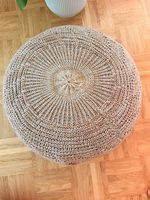 Ikea SANDARED Pouf/Sitzkissen beige