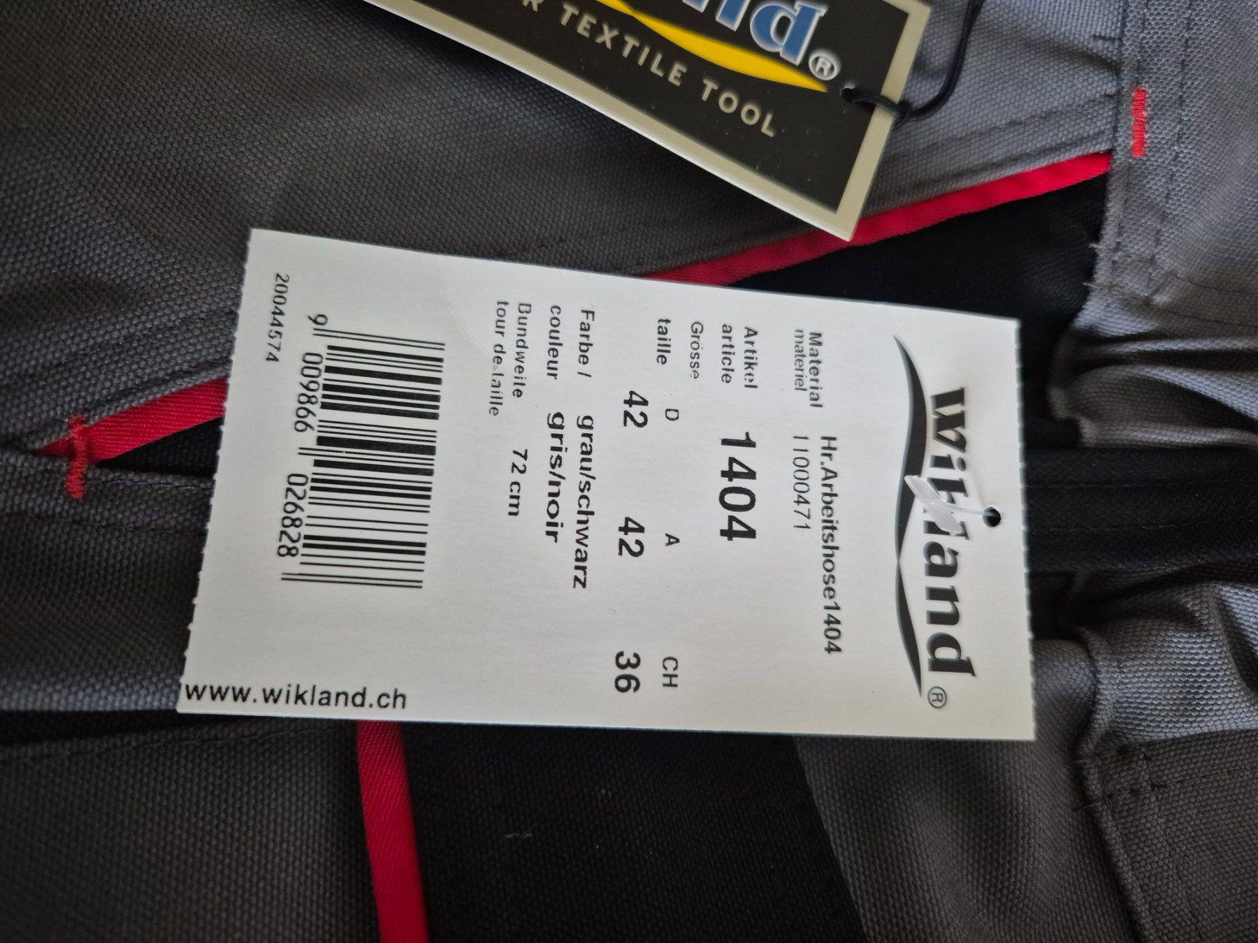 Wikland Hosen: Wikland Arbeitshosen Gr 36 – Neu (gemäss Beschreibung) aus Rain von motoguzzi55 1