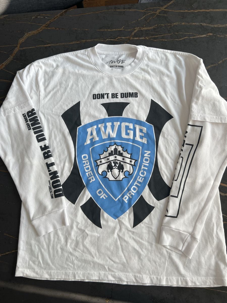 T-shirt: ASAP Rocky Dont be dumb longsleeve L – Nuovo e nell'imballaggio originale da Lyss venduto da lio_9dvs