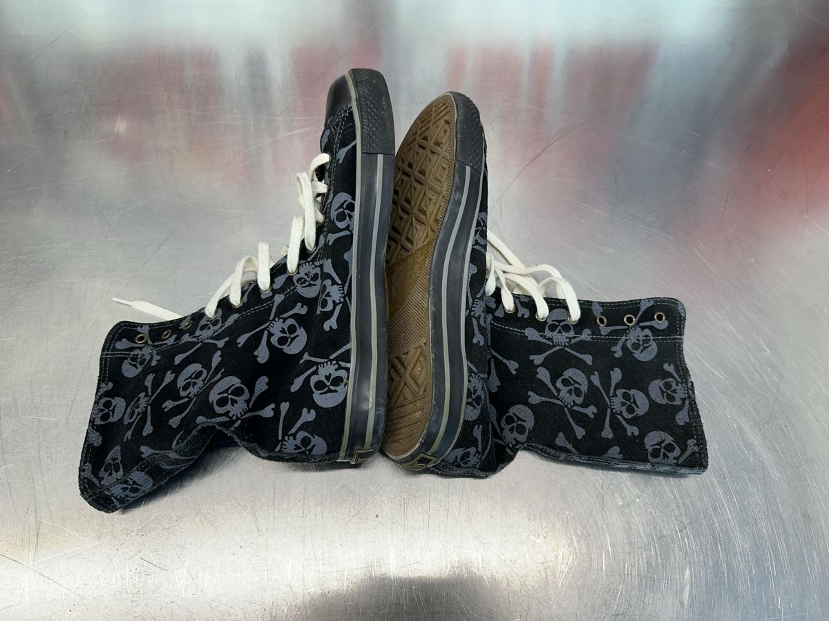 Scarpe da uomo: Totenkopf Chucks. Top Zustand – Usato da Schwende venduto da weesli 2