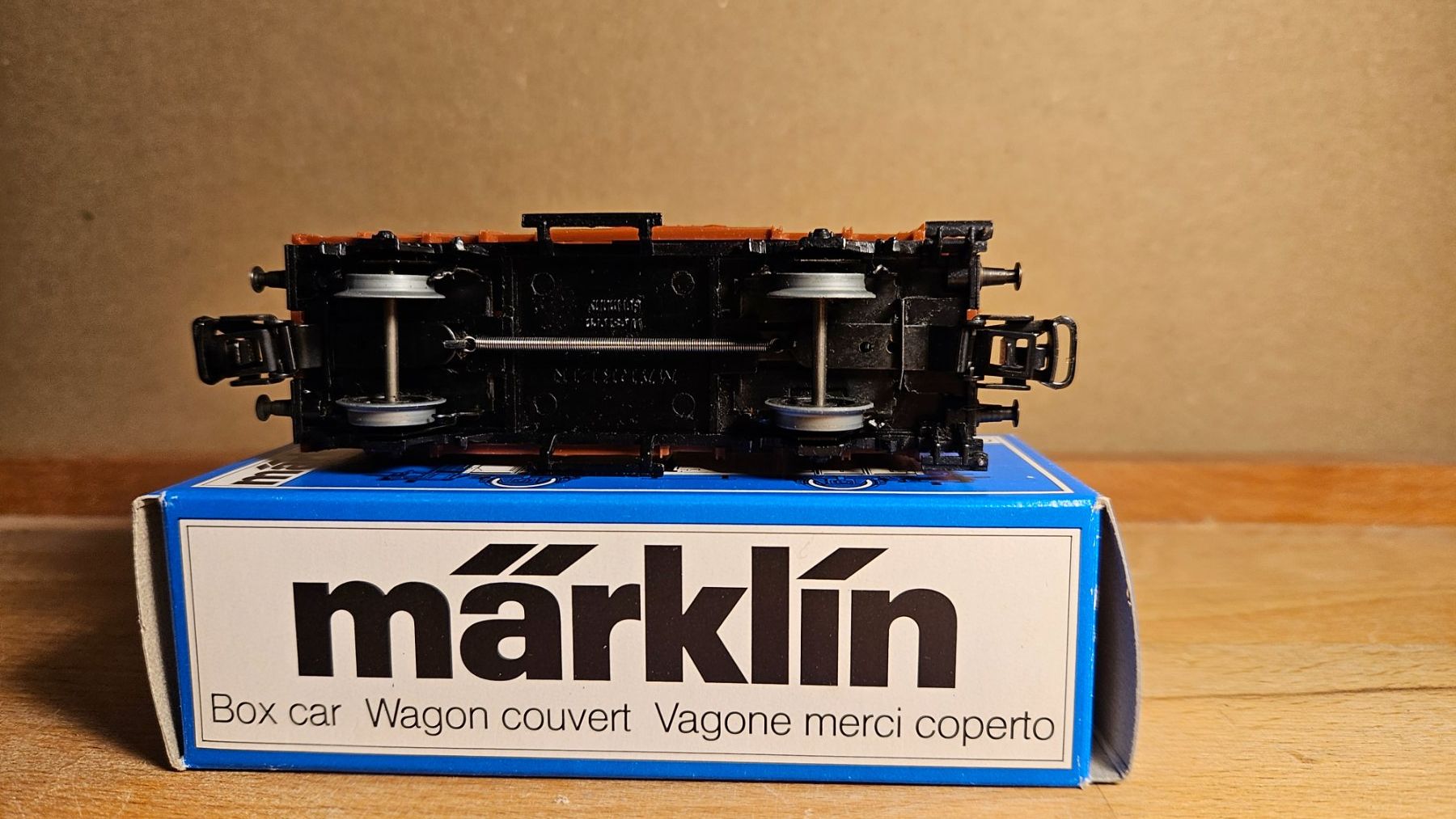 Märklin Modellini di ferrovie: Märklin H0 Güterwagen 4605 – Usato da Brüttelen venduto da frediwellensitich 2