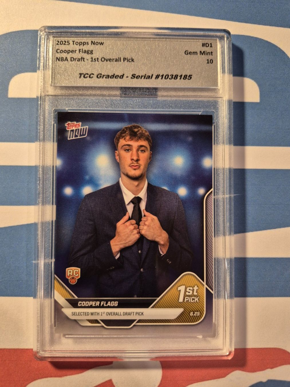Topps Carte collezionabili: NBA Cooper Flagg Rookie 2025 1st Draft Pick Mavericks – Usato da Treiten venduto da Sauber73