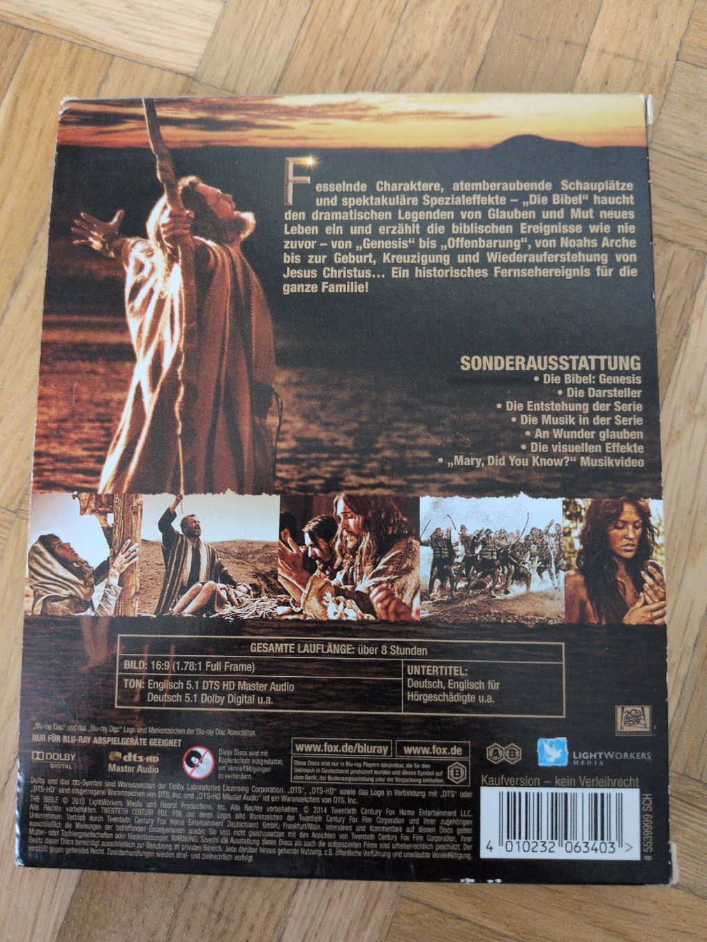 Tutti i DVDs: Die Bibel - Das grosse TV-Epos Blu-ray Box – Usato da Thun venduto da Pizzamike 1