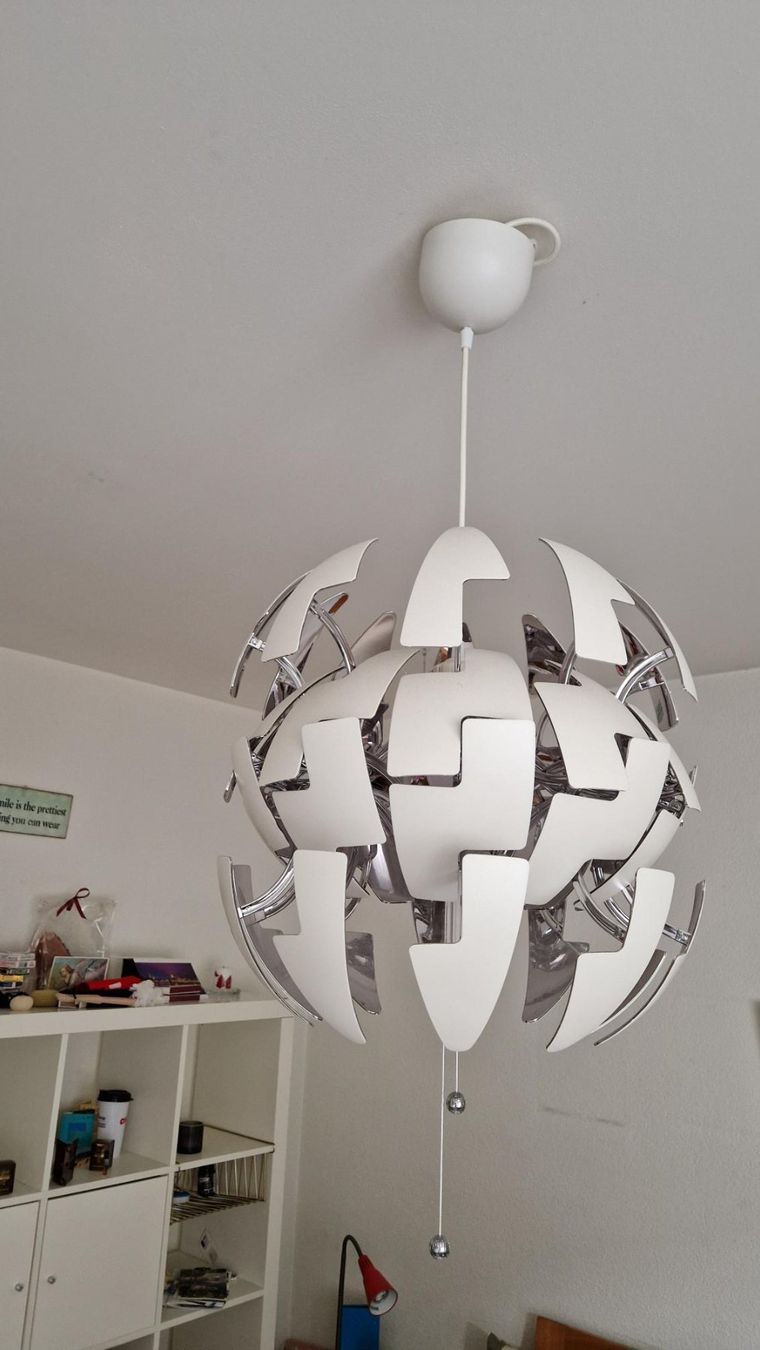 Ikea Kronleuchter & Deckenlampen: Hängeleuchte IKEA PS 2014, silberfarben – Gebraucht aus Küsnacht ZH von mlv_qp5g