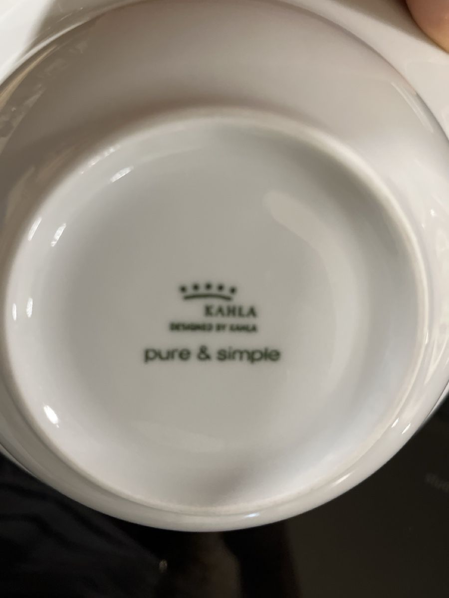 Kahla Ciotole: Schalen Kahla Pure & Simple – Usato da Basel venduto da CDehning 1