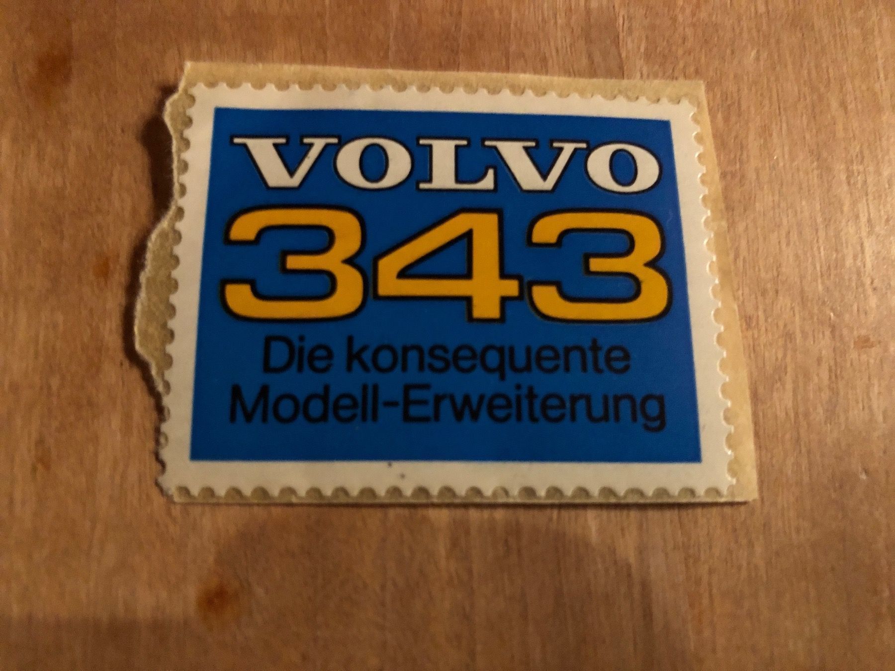 Aufkleber: Volvo 343 Abziehbild / Sticker / Kleber – Gebraucht aus Winterthur von cheerio97 1
