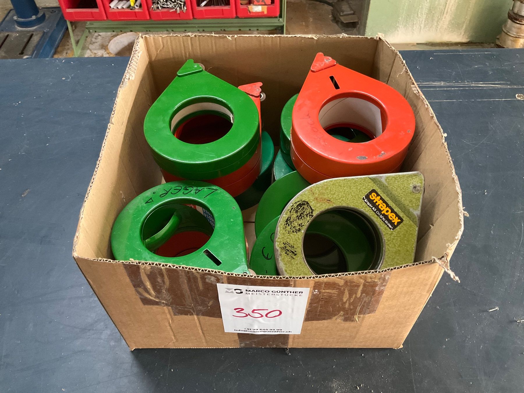 Candele: 350 Posten Klebeband Handabroller aus Liquidation – Usato da Derendingen venduto da Meisterstuecke