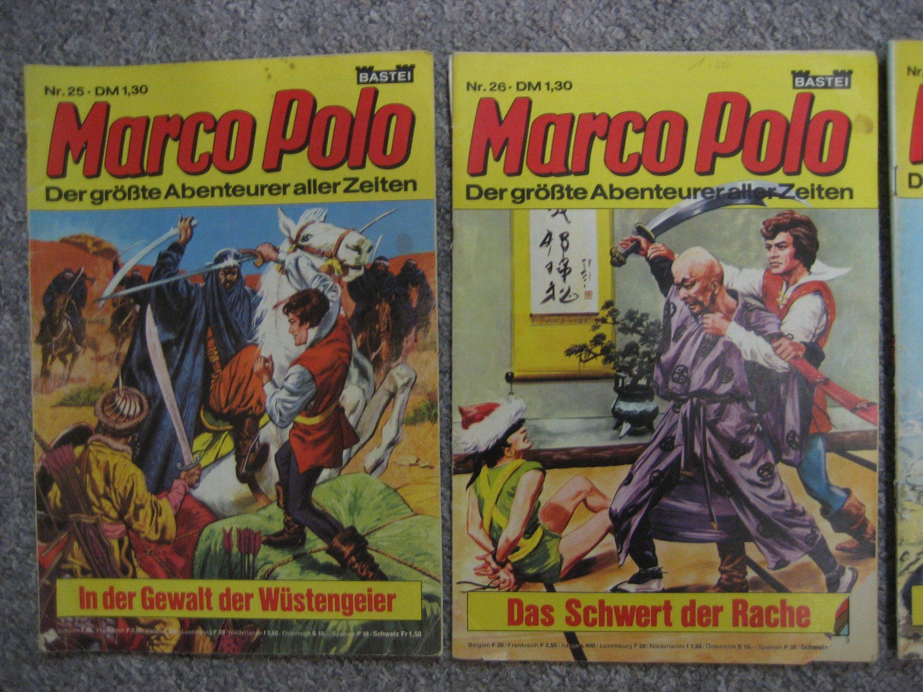 Fumetti: Marco Polo 25,26,36 – Usato da Bottighofen venduto da Spiderman61 1
