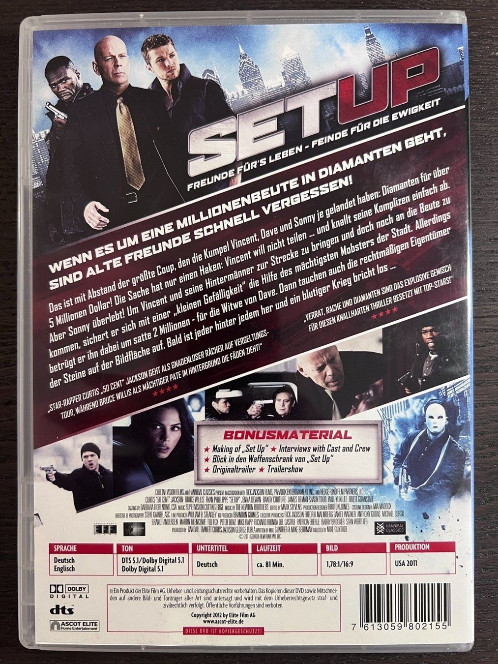 Tutti i DVDs: Setup – Usato da Zürich venduto da FilmFreunde 1
