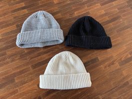 Pier One Strickmuetze, 3er Set, Winter, Top Zustand!