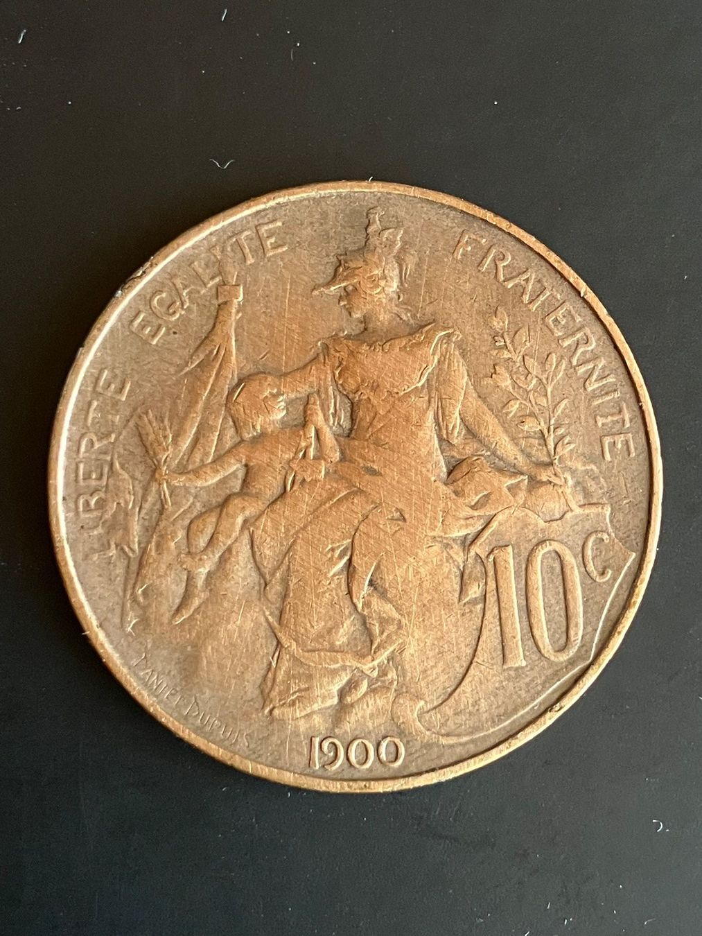 Tutti le monete: 10 Franc 1900 – Usato da untervaz venduto da Wingert 1