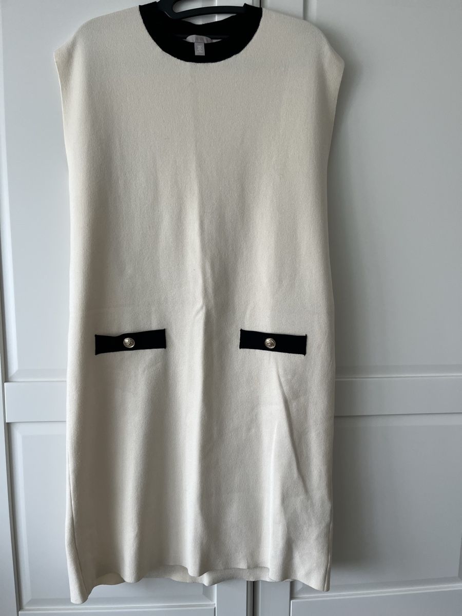 H&M Vestiti: Strickkleid ohne Ärmel – Nuovo (secondo la descrizione) da Allschwil venduto da eyl_bb8q 3