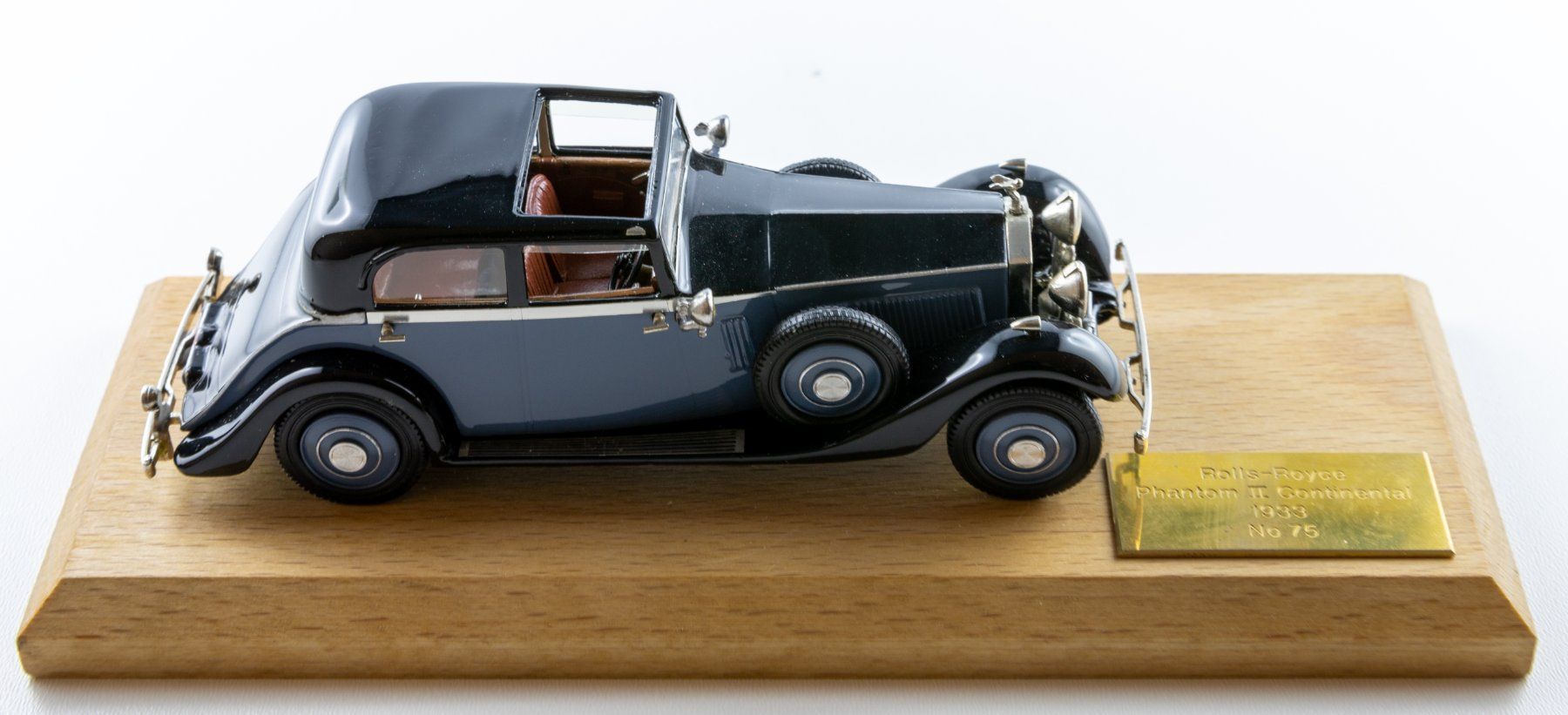 Rolls Royce Modellautos: Top Marques Rolls Royce Phantom II "Continental" 1933, 1/43 – Gebraucht aus St. Pantaleon von pantaleon62