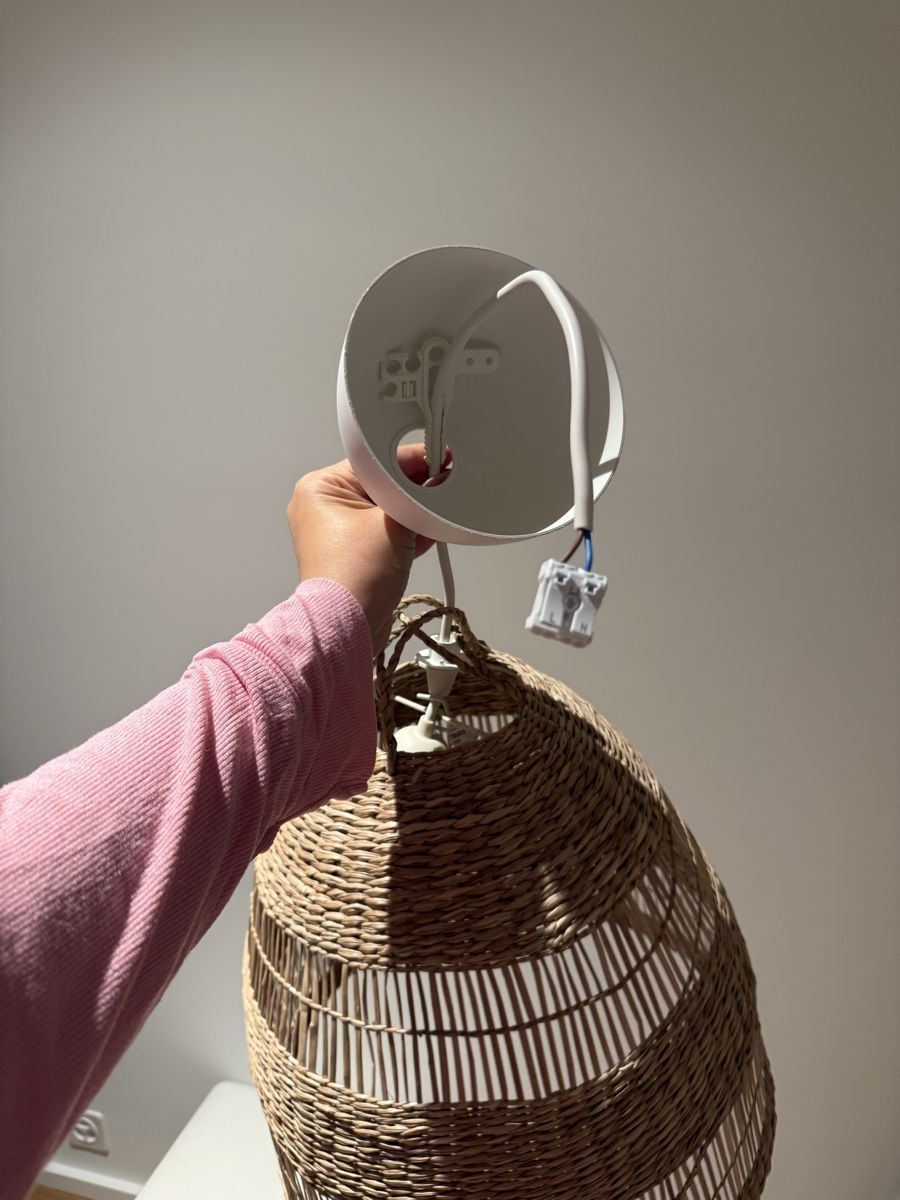 Ikea Kronleuchter & Deckenlampen: Ikea TORARED Rattanlampe – Gebraucht aus Regensdorf von Skerk18 2