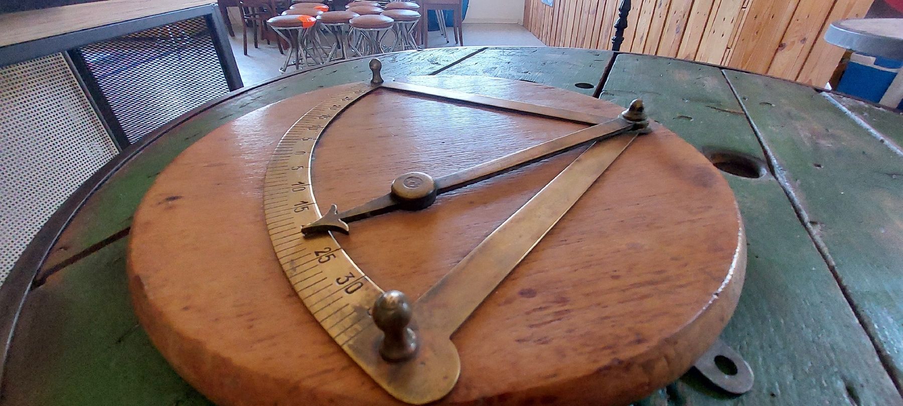 Misurare: Antique Ship / Marine / Sailboat Inclinometer / Clinometer – Usato da maroggia venduto da tondo_Music 3