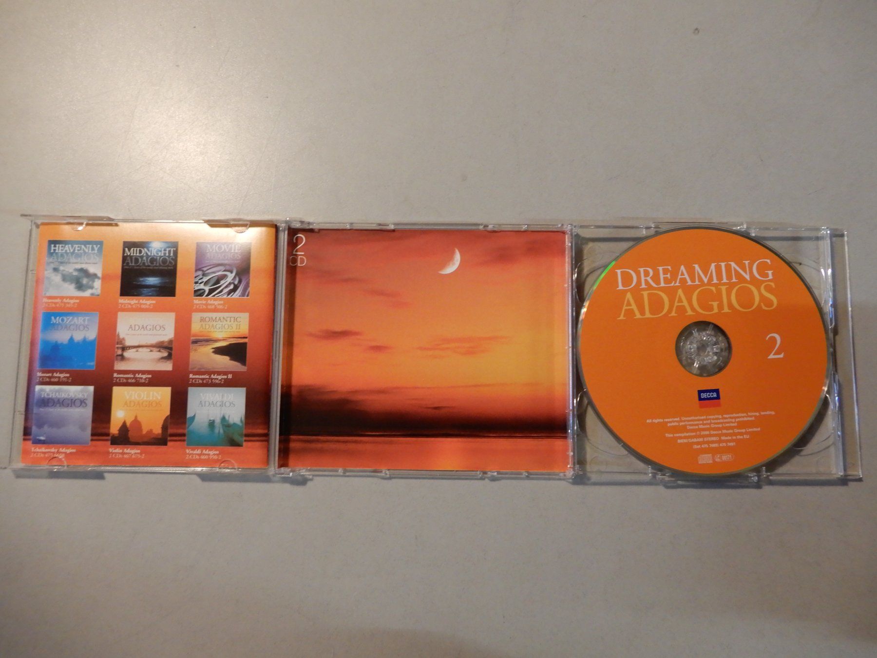 CDs: Dreaming Adagios - Doppel CD - Klassik Musik Sammlung – Gebraucht aus Erstfeld von Mario_boe0 2