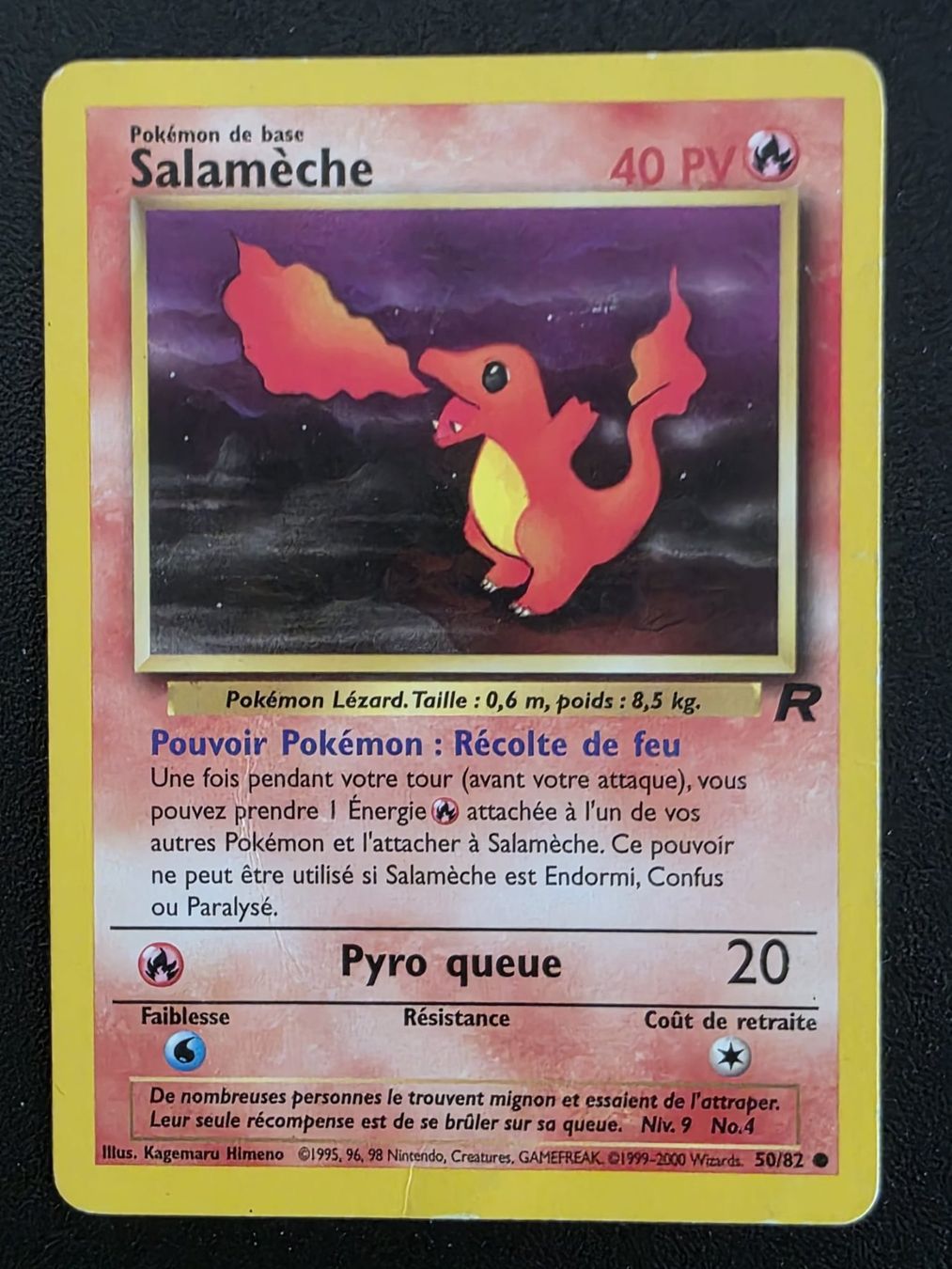 Pokémon Carte collezionabili: Salamèche Team Rocket 50/82 Française – Usato da lausanne venduto da Pipito93