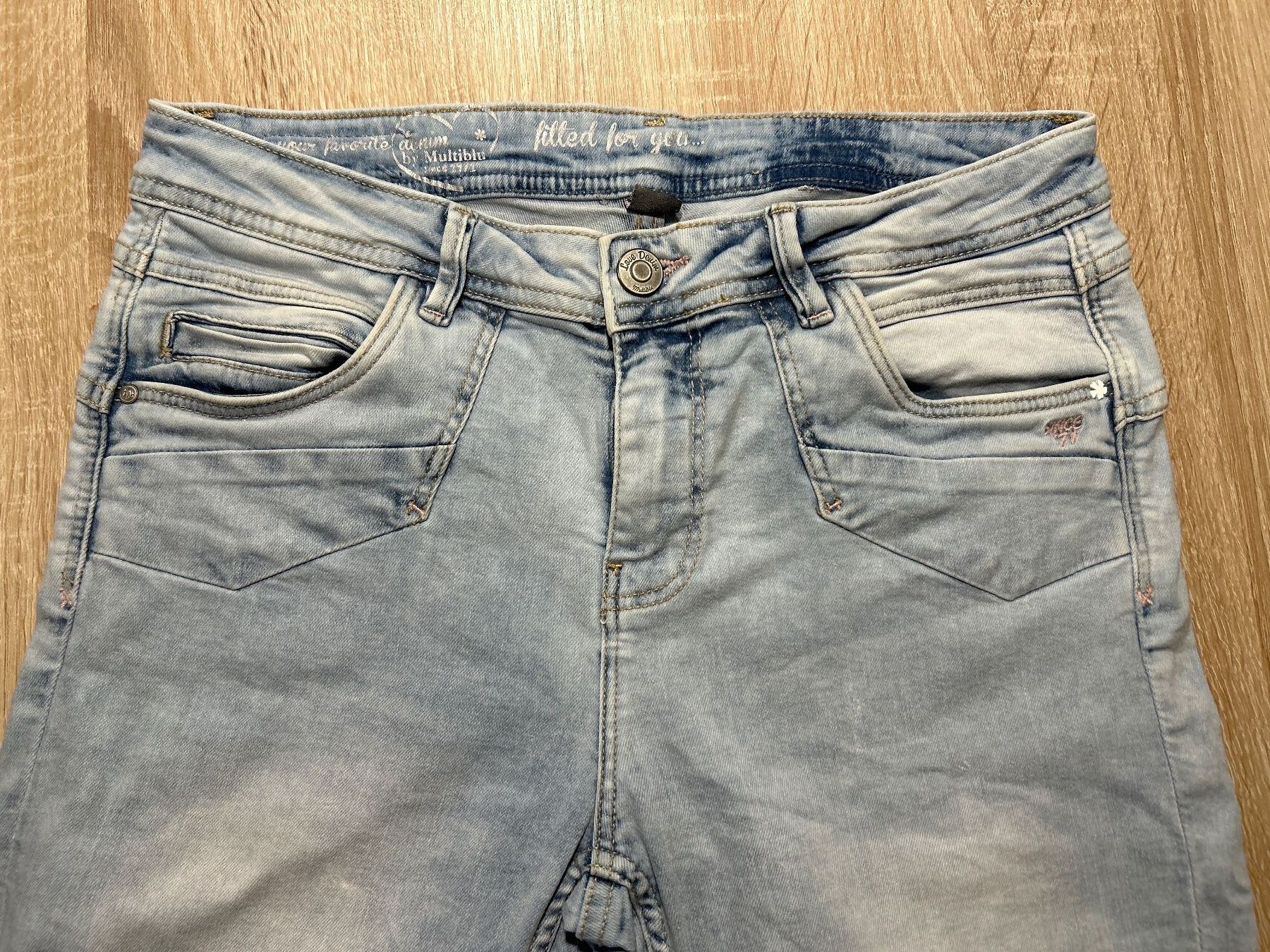 Jeans: Bermudas - Jeans  von Malibu  hellblau, Gr. 38, – Gebraucht aus Brunnen von Nala2929 3