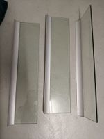 Dreierset Glas-wandregal