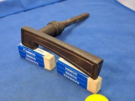 1 antiker Art Deco Tür Drücker (Stiftteil) (LOT1818#TBS1)