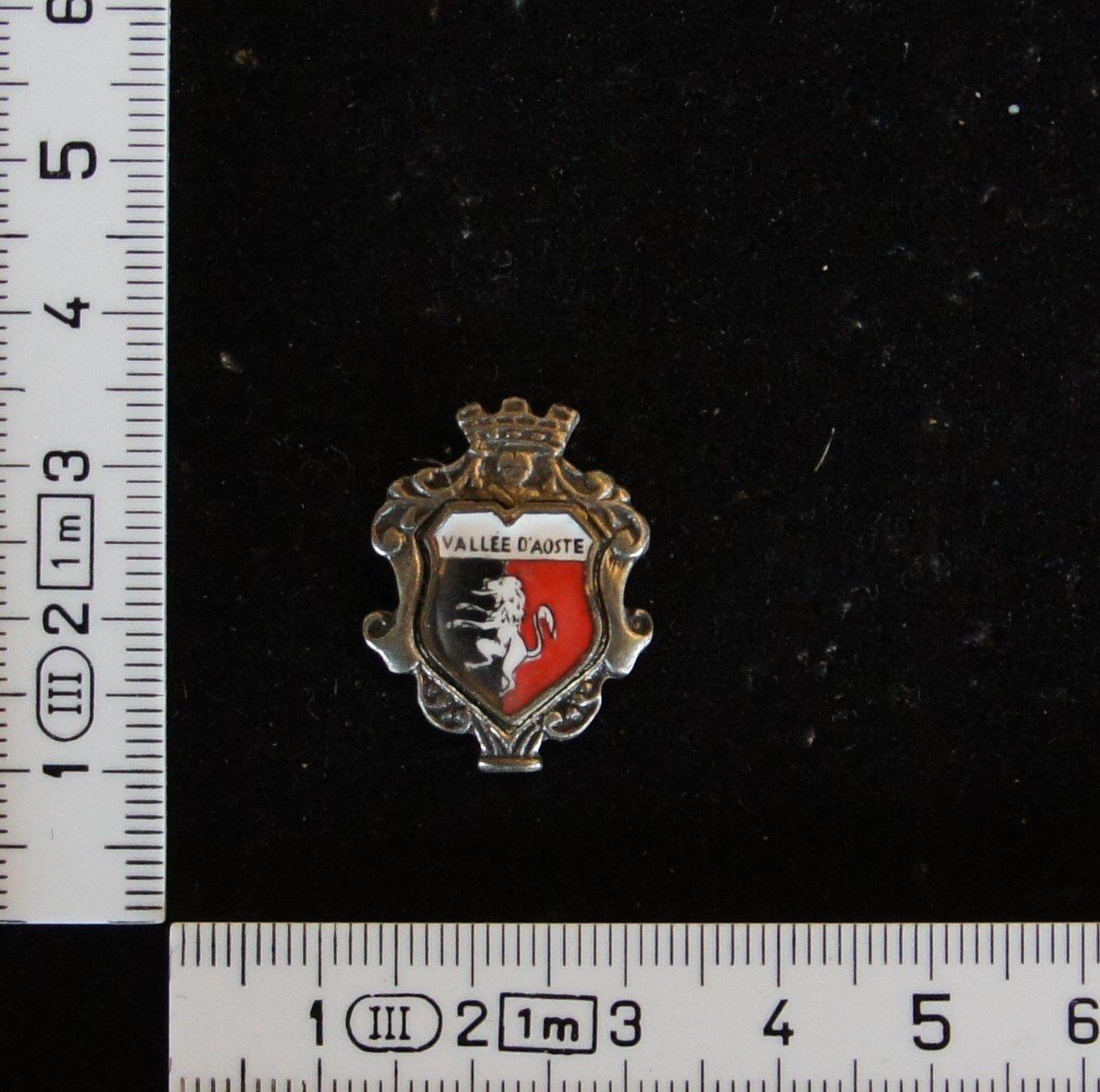 Plaketten & Abzeichen: PIN Wappen Valee D’Aoste Aostatal #1112 – Gebraucht aus Einigen von Seeland2ndHand