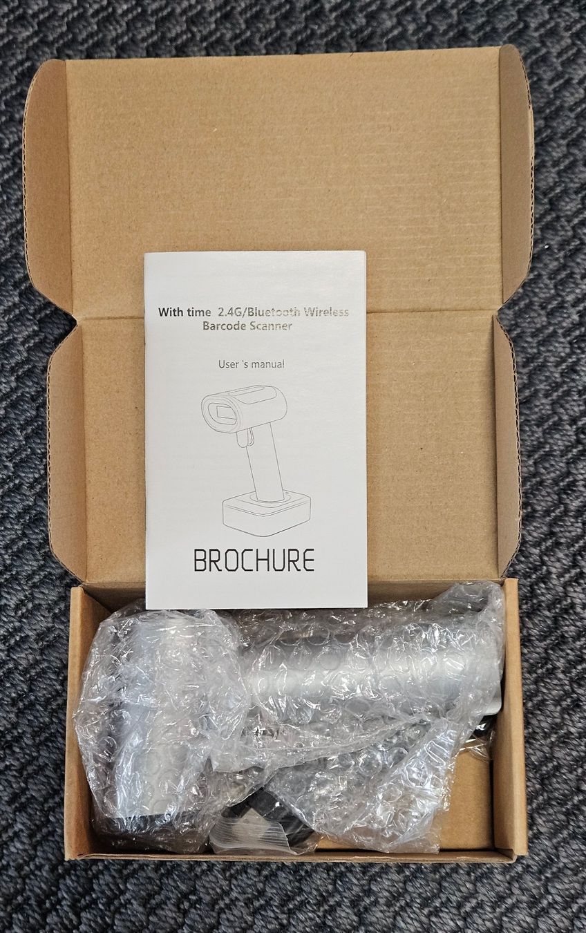 Scanner: Symcode MJ-1930 2D 2.4G BT Barcode-Scanner mit Ladestation – Neu (gemäss Beschreibung) aus Rickenbach LU von Lindius 2