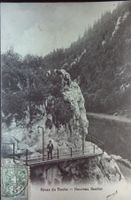 Ancienne passerelle des sentiers du Doubs