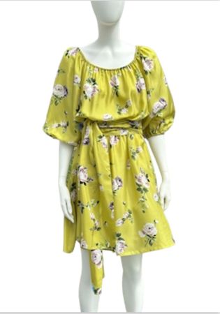 ☕️🍽️🍾🥂..BLUGIRL Sommerkleid -  - Grösse S/M - 100% Seide