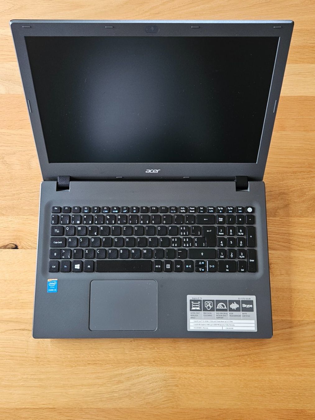 Acer Notebook: Acer Aspire E5-573 | 16 GB RAM | Windows 10 – Usato da Winterthur venduto da Chefmeischter 2