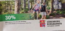 Gutschein 30% Bergbahnen Sörenberg Mooraculum Family Pass