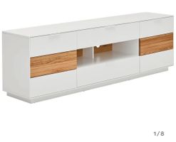 TV Möbel weiss Holz neuwertig