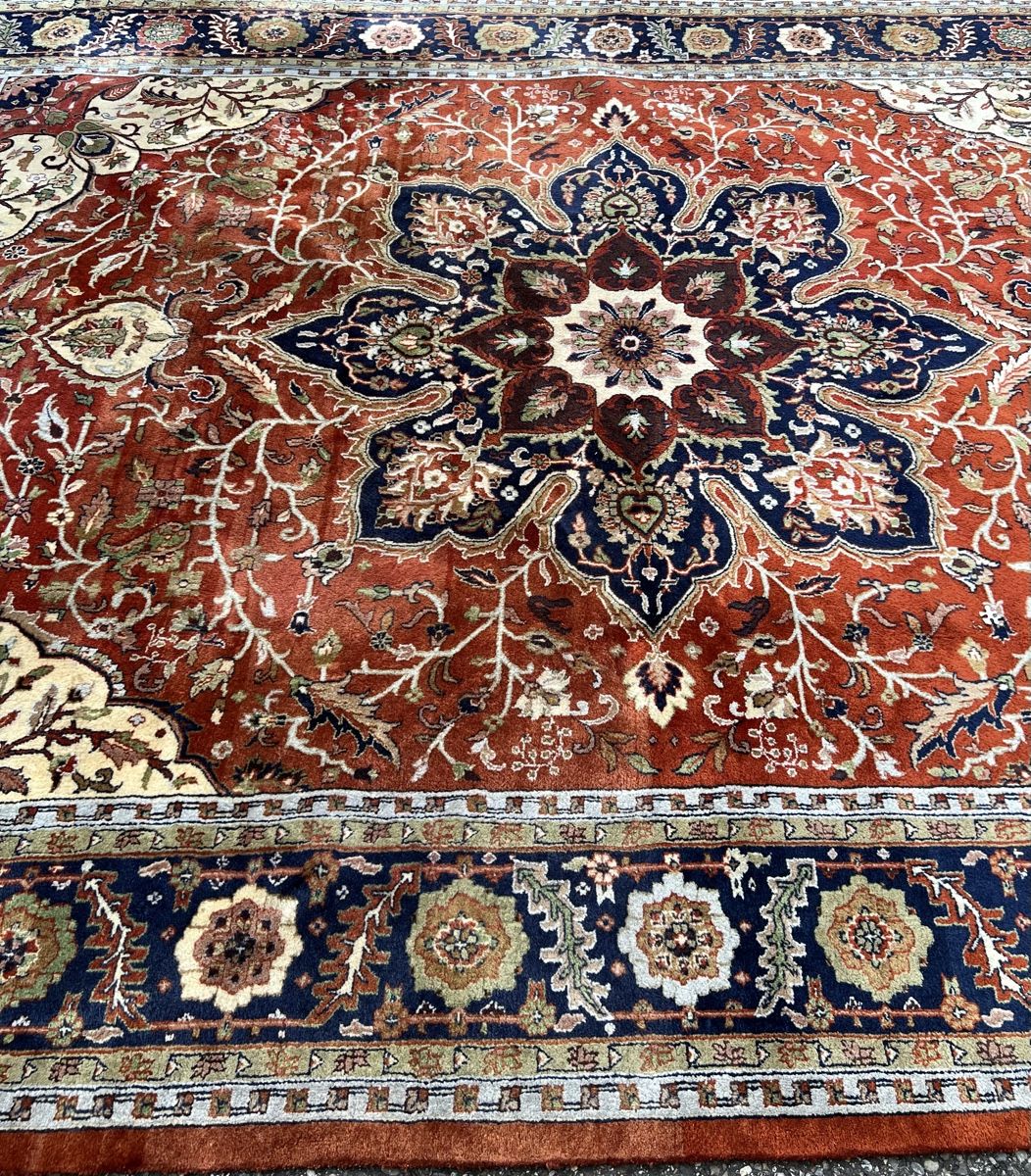 Teppiche: Perser Teppich,Rot/Blau,handgeknüpft,Orient Teppich – Gebraucht aus St.Gallen von Djamschidi 2