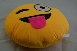 Zunge Raus Smiley Kissen
