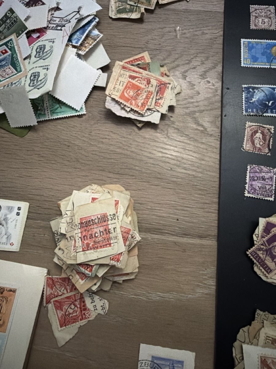 Alle Briefmarken: Alte Briefmarken – Gebraucht aus Winterthur von Baggio2 1
