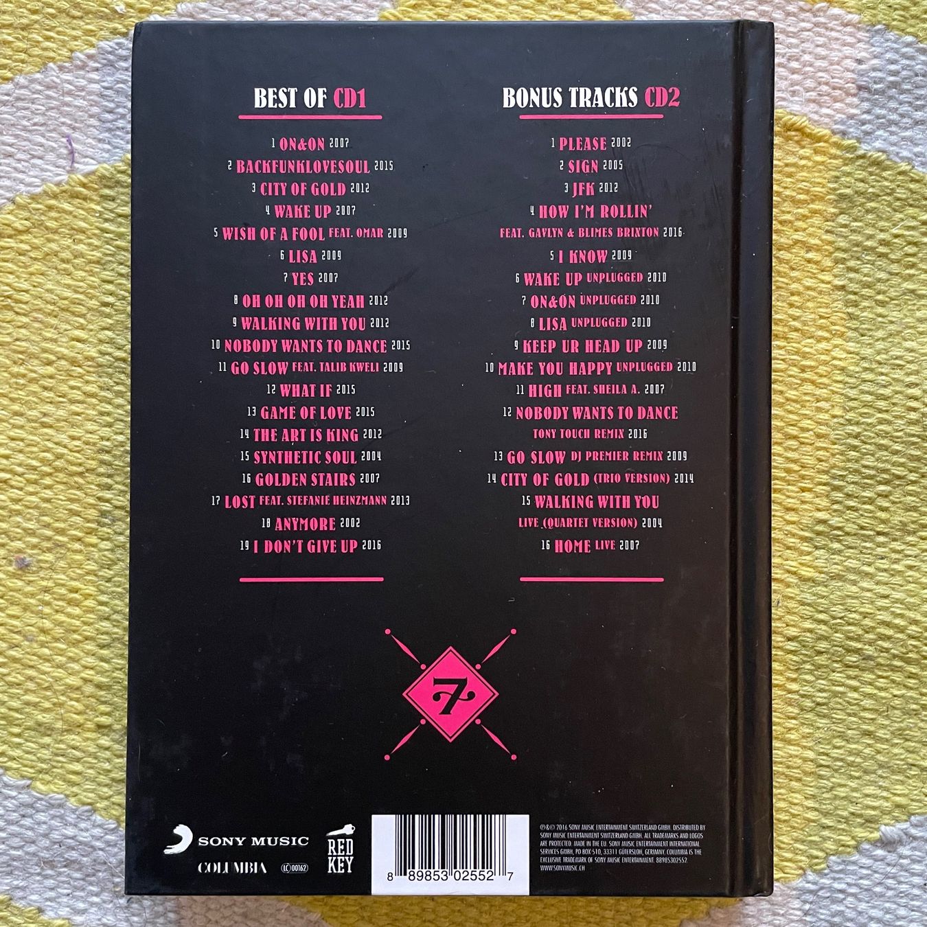 CD: SEVEN-2CD SET BOX BEST OF 2002-2016 – Usato da Rorschacherberg venduto da CD-Roli 1