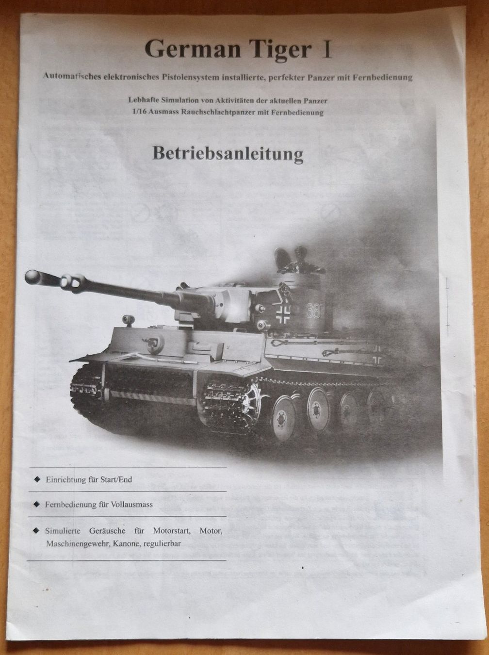 Modellbausätze & Standmodelle: Model Panzer Tiger I – Gebraucht aus Dulliken von welobus 8