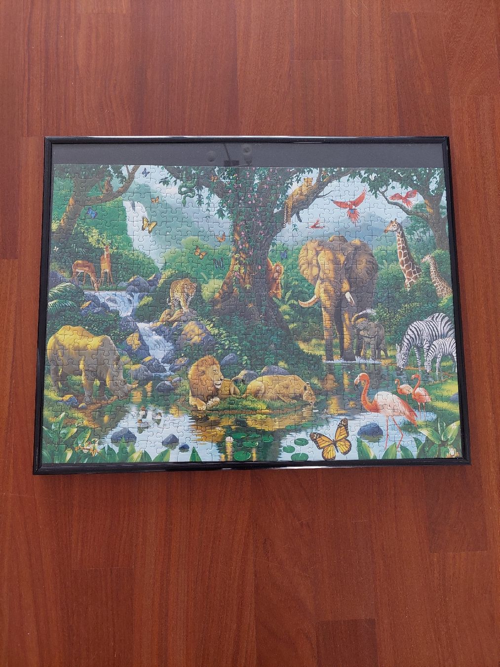 Ravensburger Puzzle: Zwei Bildrahmen mit Ravensburger Puzzel 500 Teilen. – Usato da Basel venduto da bra_76ff 1