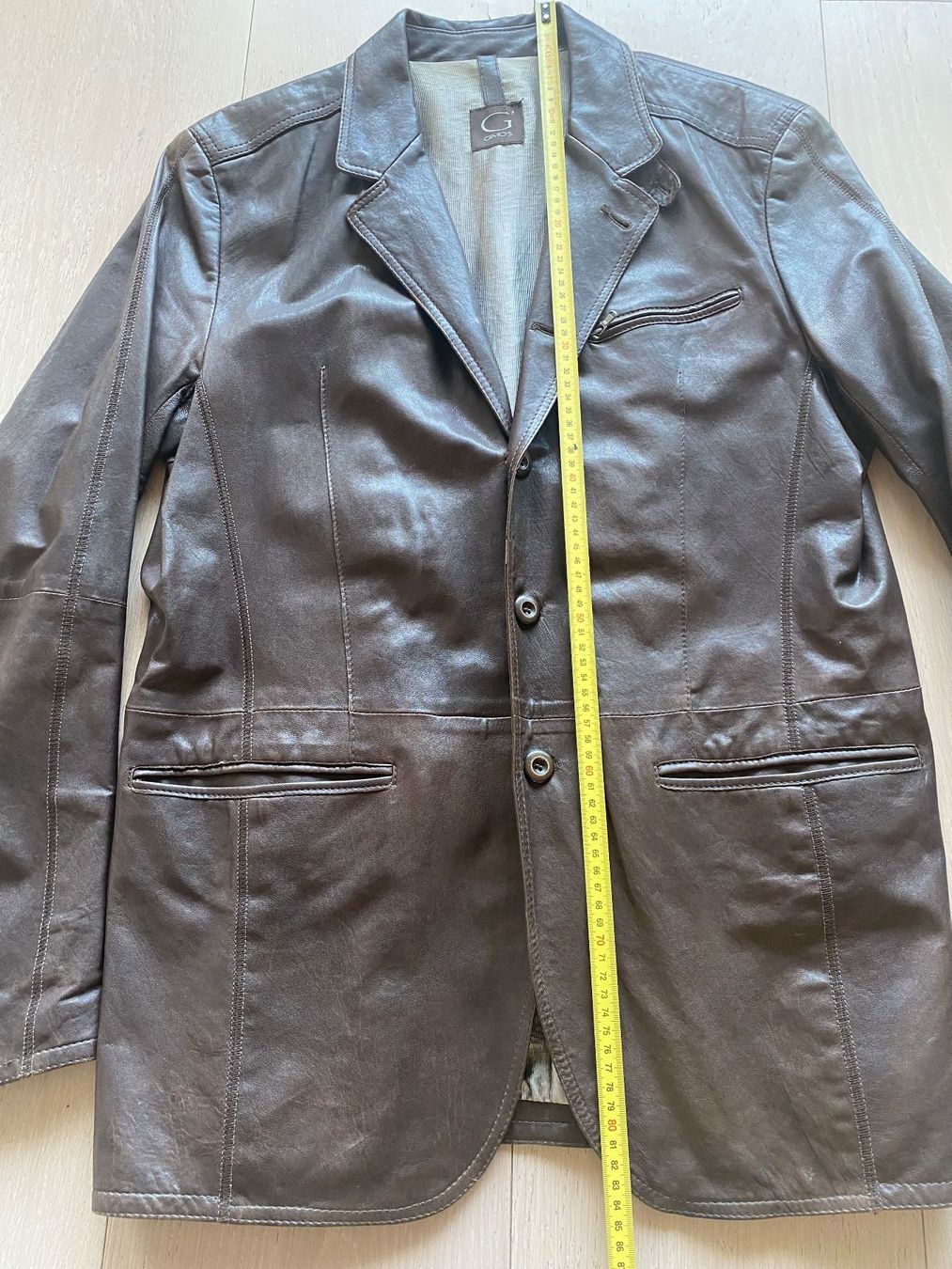Giacche: Lederjacke von GIMO'S Gr. ca 54 – Usato da Anières venduto da elenafred 7