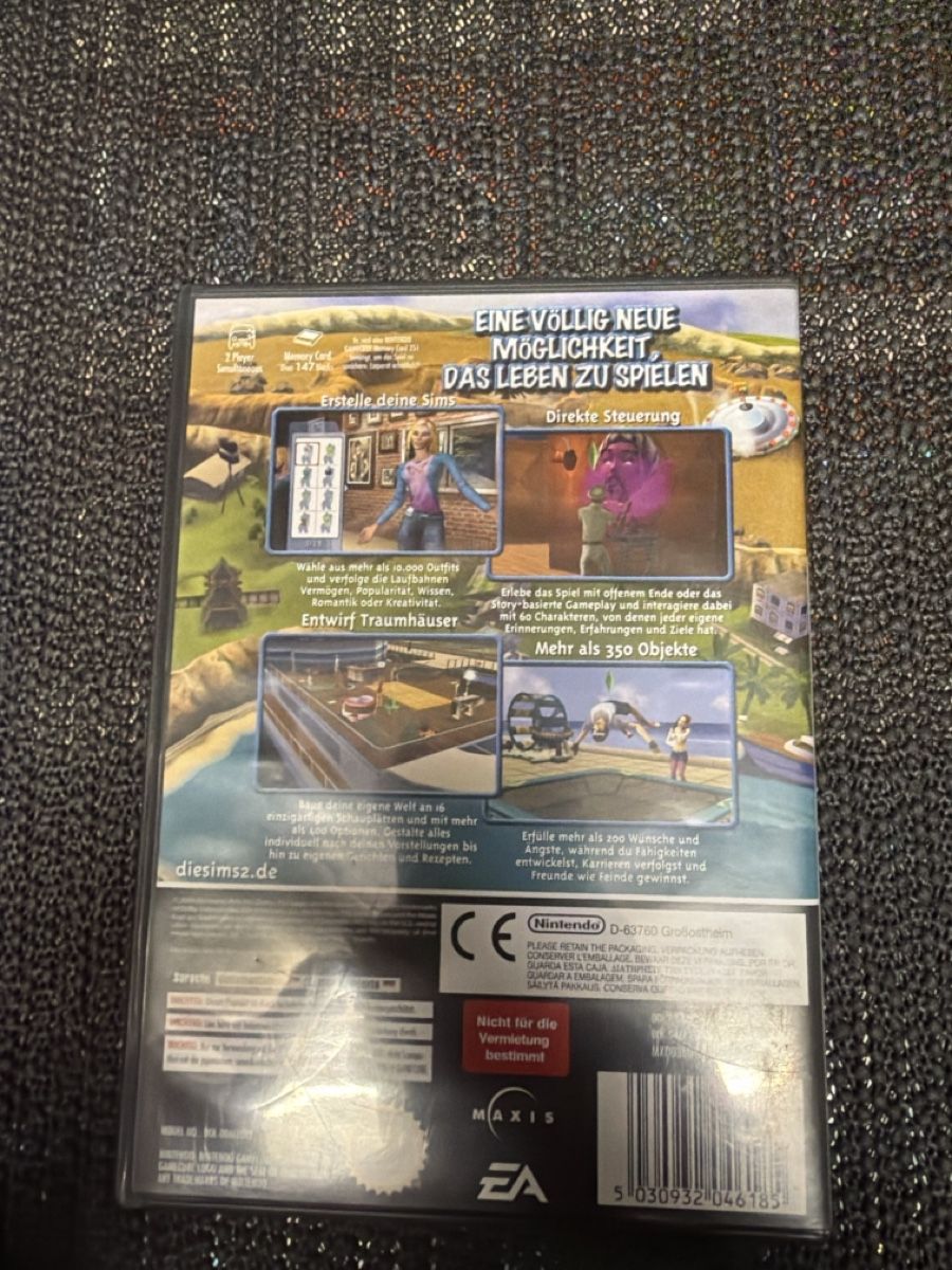 Nintendo Jeux: Nintendo Gamecube Die Sims 2 PAL Version  – D'occasion à Bülach par ran_kqm8 1