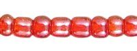 Rocailles Transparent Rot 50g / 4mm