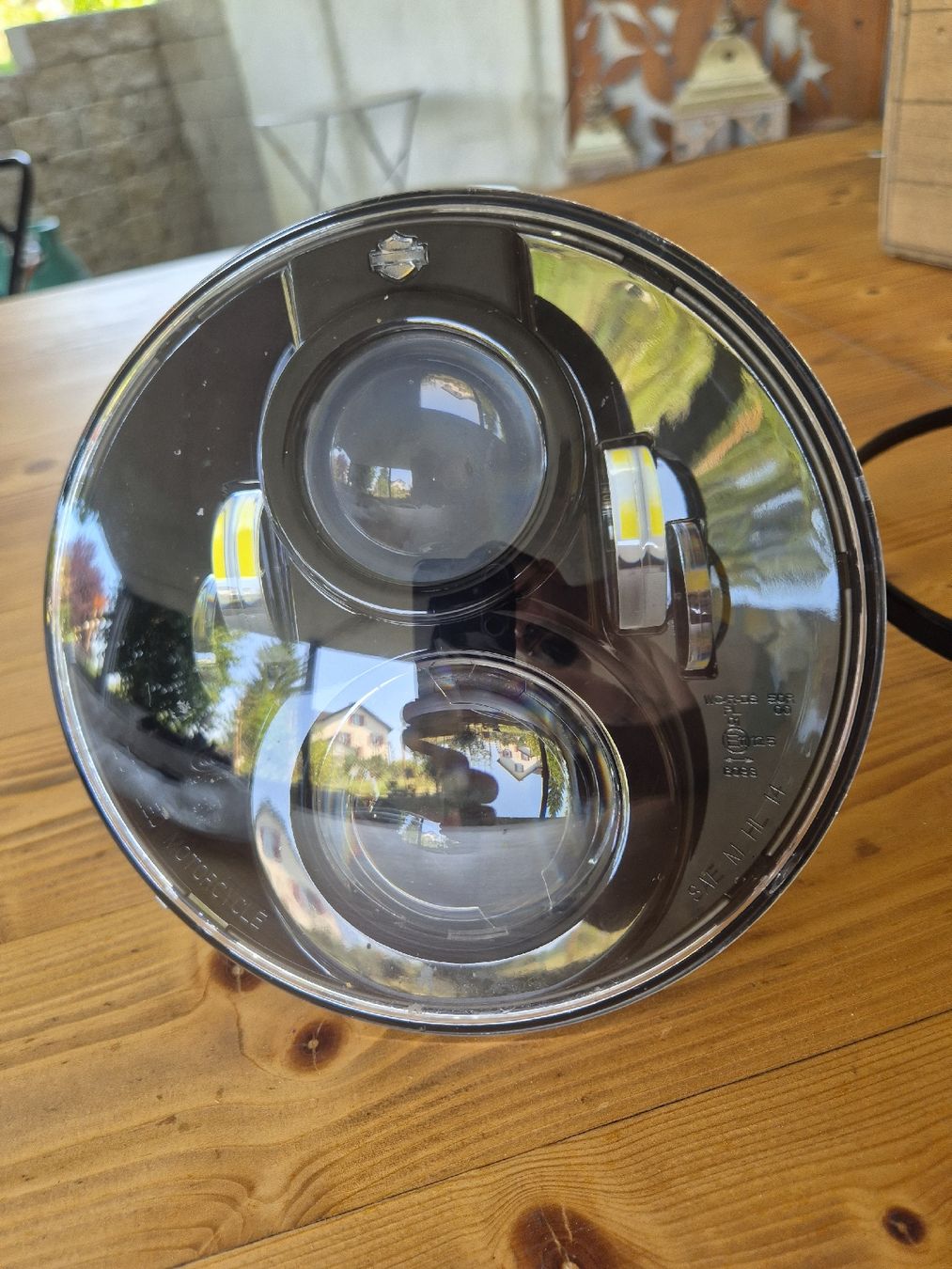 Harley-Davidson Phares: LED Scheinwerfereinsatz HD – Neuf (Voir description) à Hugelshofen par Rogoli