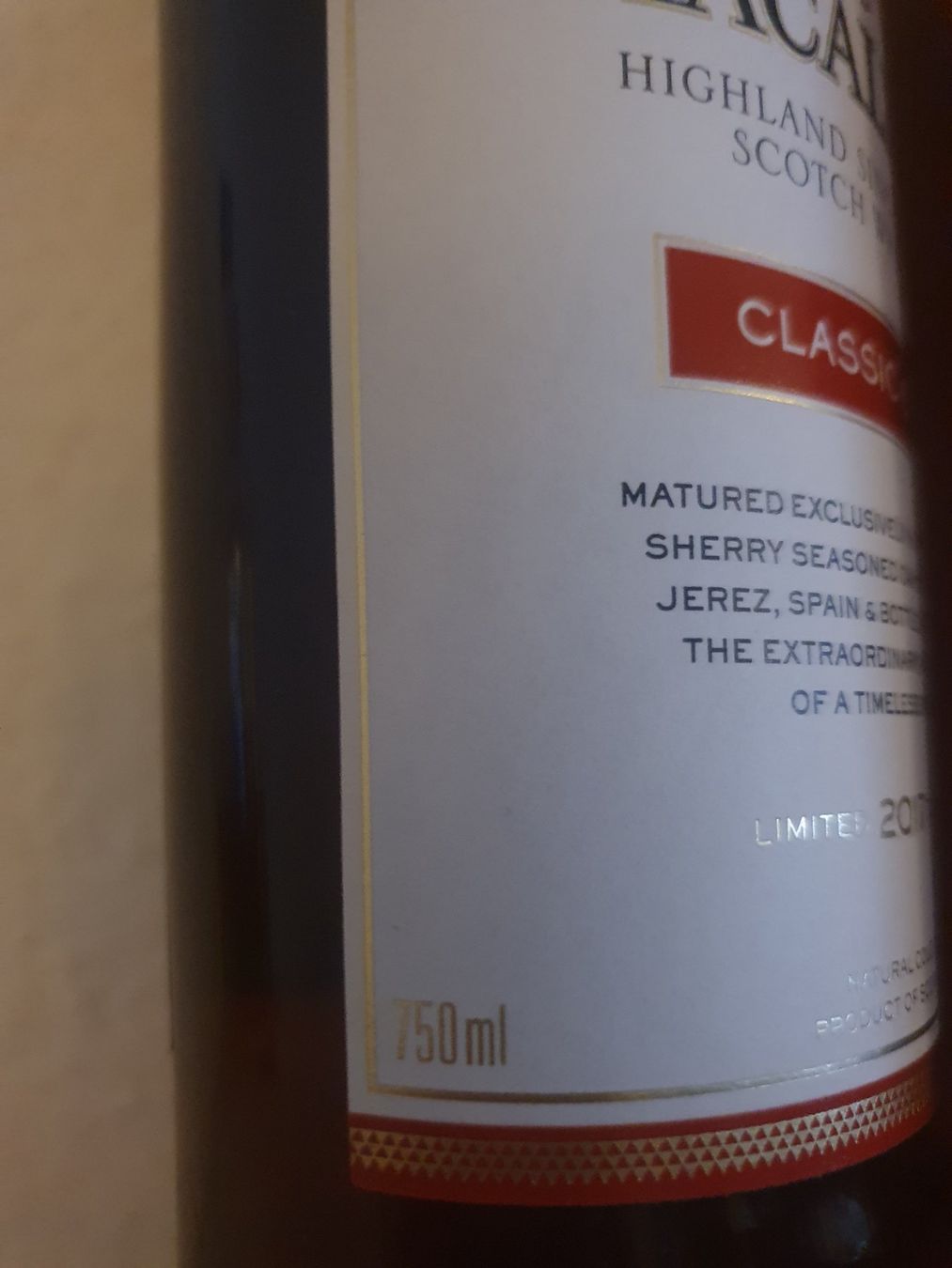 Macallan Spirituosen: Macallan Classic Cut 2017, 75cl – Neu und originalverpackt aus Langnau am Albis von jer_pm72 6