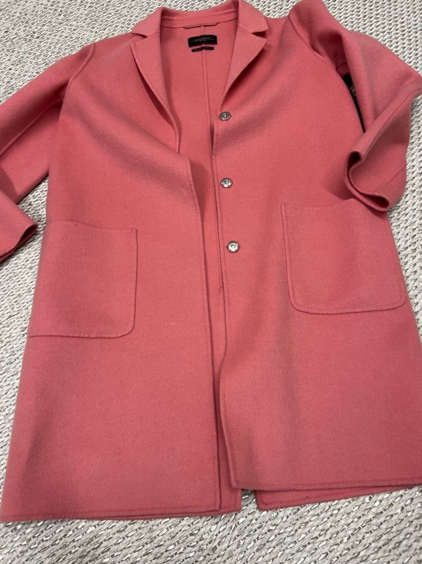Max Mara Cappotti: Weekend Max Mara - Mantel - Wolle - Altrosa - Gr 36 – Usato da Bern venduto da umase39