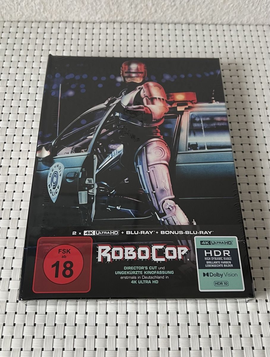 Tutti i DVDs: Robocop - Bluray Mediabook (NEU) – Nuovo e nell'imballaggio originale da Flawil venduto da NiceT 2