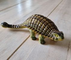 Dinosaurier Figur Ankylosaurus, gebrauchter Zustand
