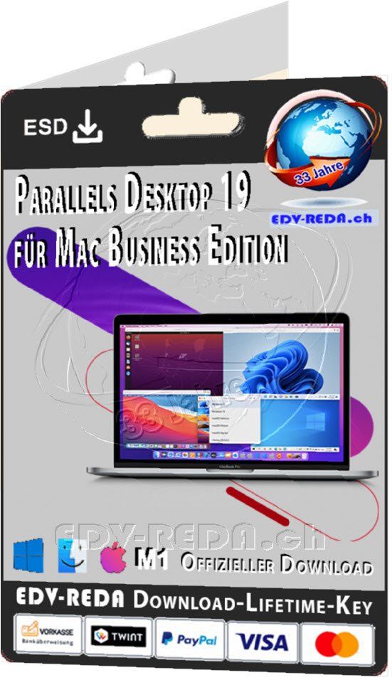 Microsoft Software: Parallels Desktop 19 Business Lifetime Original – Nuovo (secondo la descrizione) da Langenthal venduto da Reda