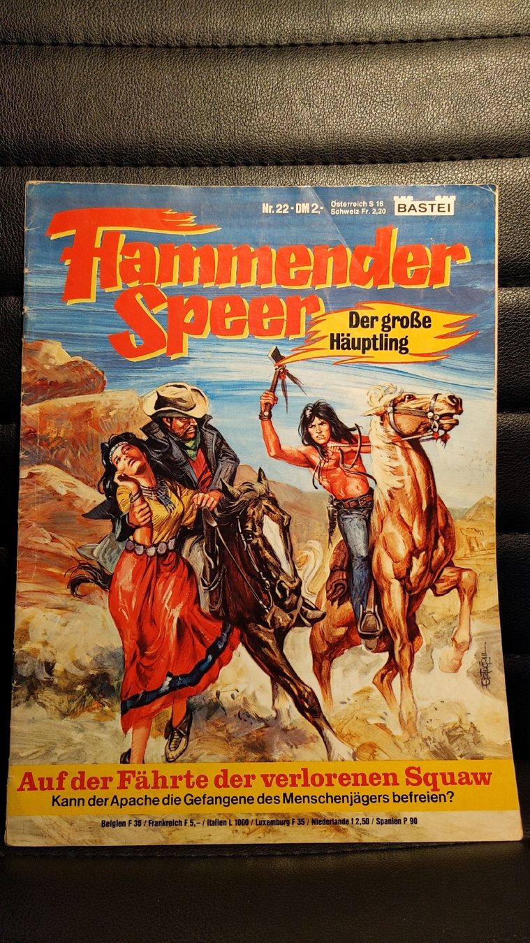 Fumetti: Comic: Flammender Speer - Der grosse Häuptling, Nr. 22 – Usato da Niederscherli venduto da Mon_Art