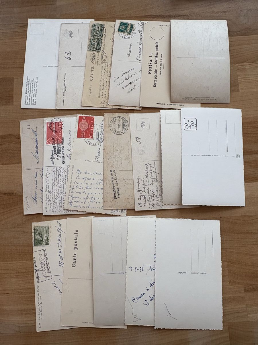 Cartoline postali: AK von Schloss Chillon – Usato da Rümlang venduto da Kartenpost1 1